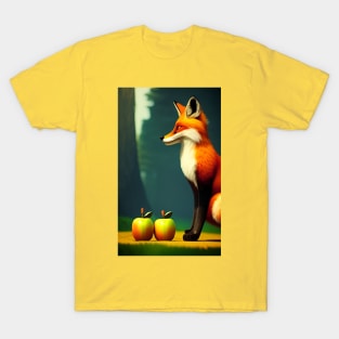 Fox and apples T-Shirt